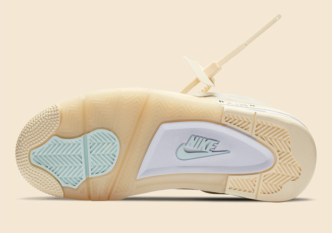 Air Jordan 4 Retro Off-White™   "Cream/Sail"