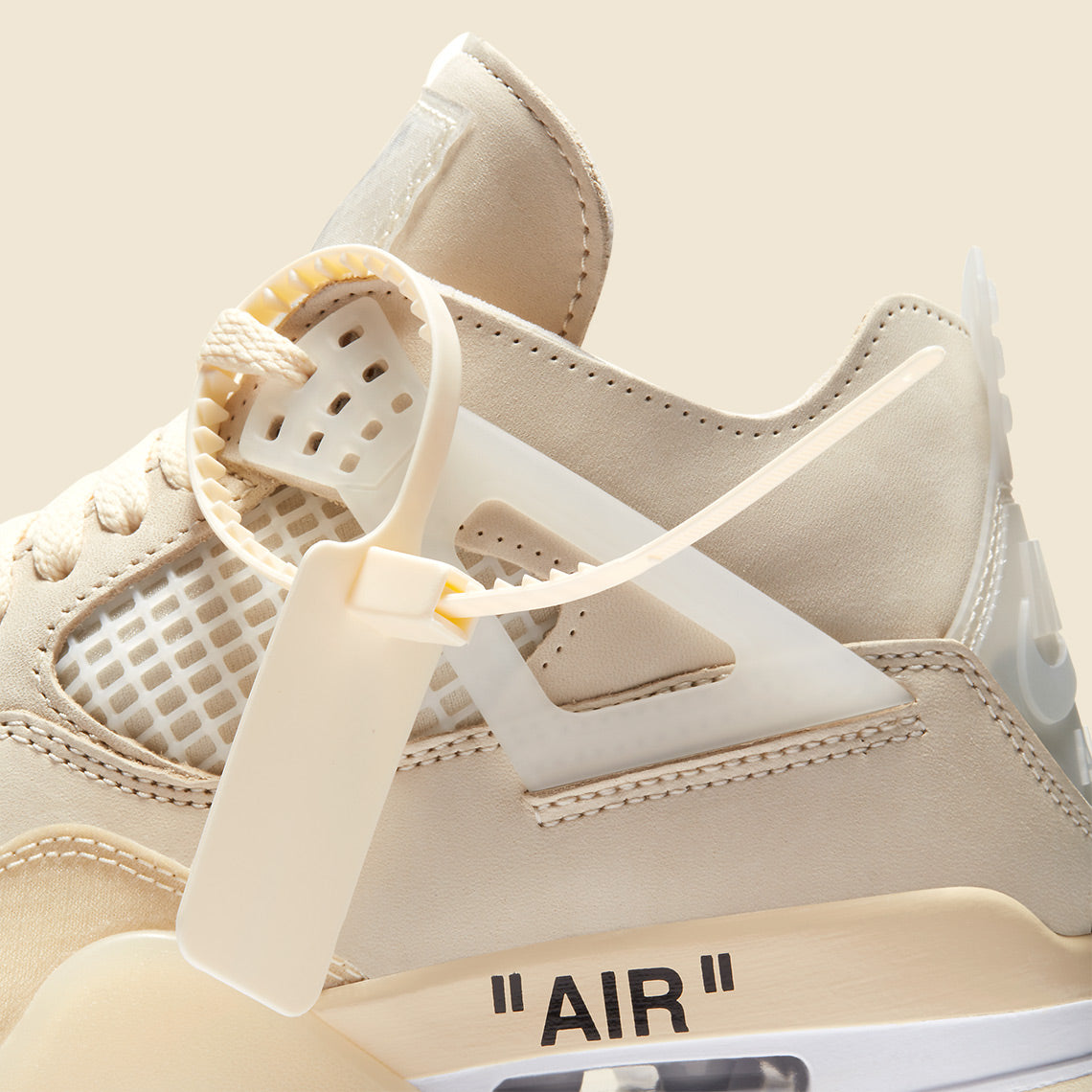 Air Jordan 4 Retro Off-White™   "Cream/Sail"