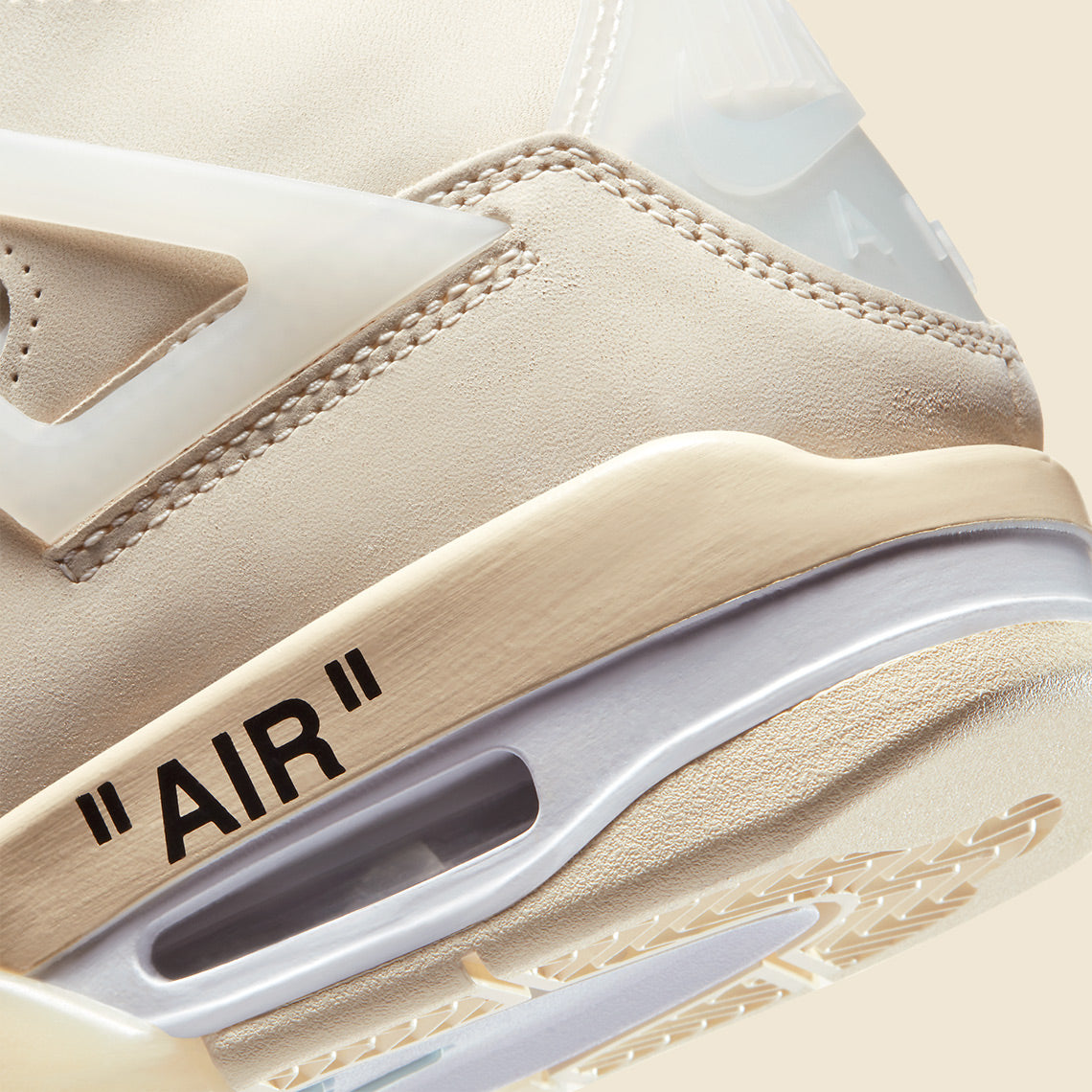 Air Jordan 4 Retro Off-White™   "Cream/Sail"