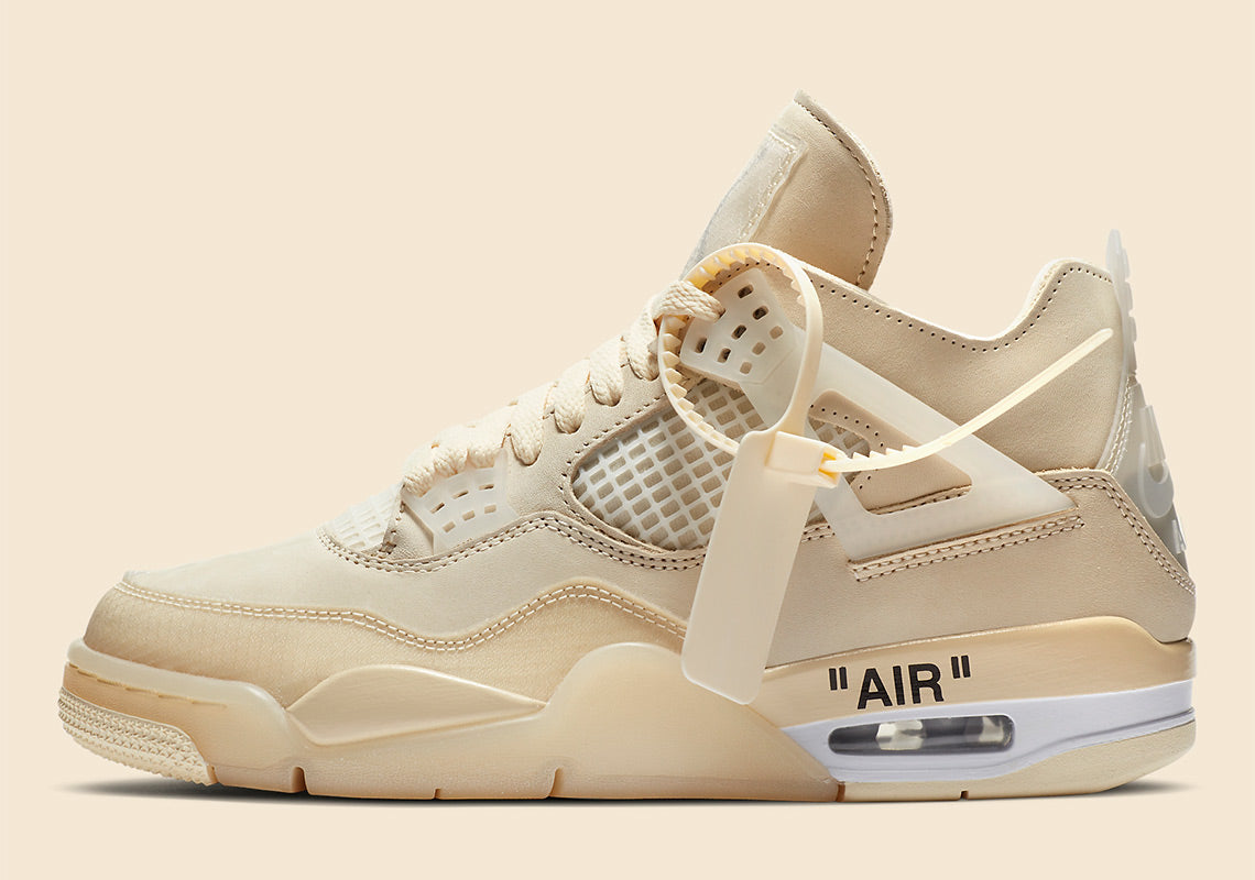 Air Jordan 4 Retro Off-White™   "Cream/Sail"