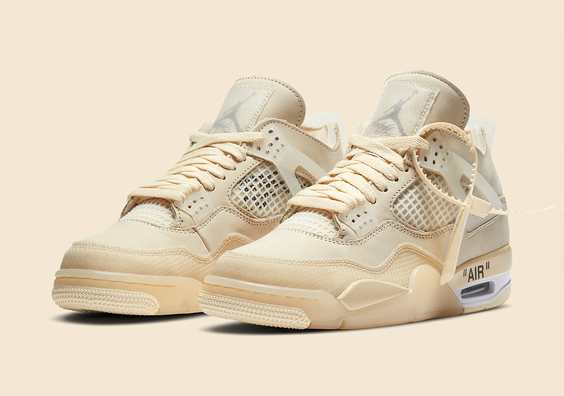 Air Jordan 4 Retro Off-White™   "Cream/Sail"