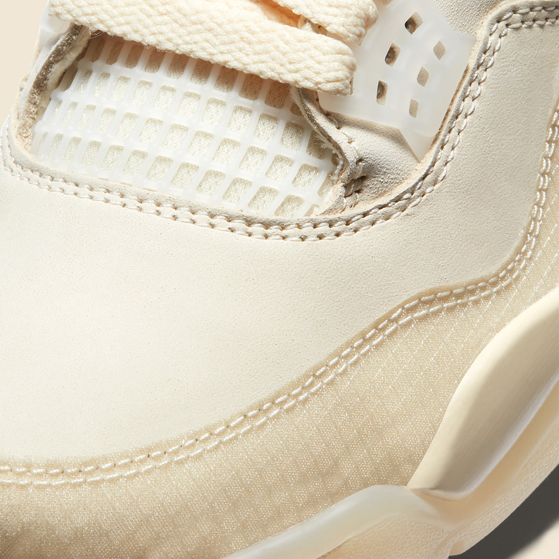 Air Jordan 4 Retro Off-White™   "Cream/Sail"