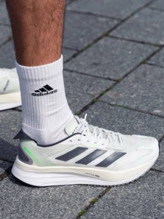Adidas Adizero Boston 11
"Crystal White Linen Green"