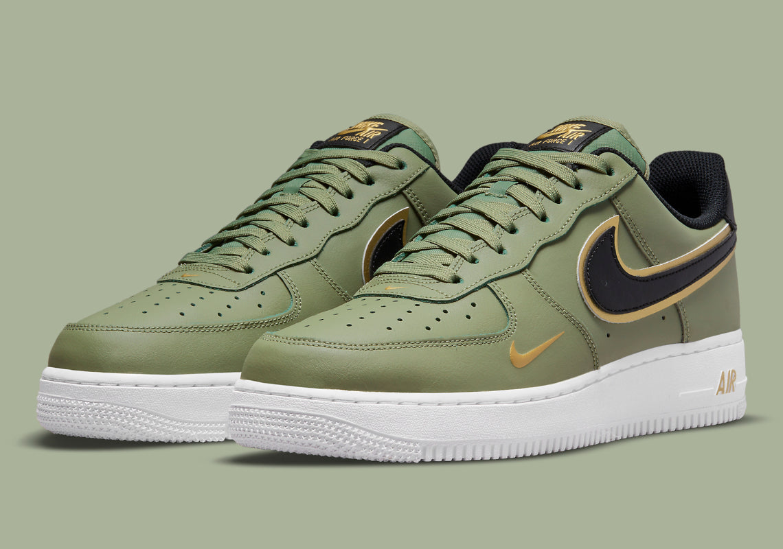 Air Force 1 Low '07 LV8
"Double Swoosh Olive Gold Black"