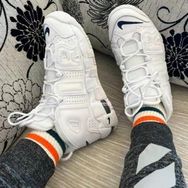 Nike Air More Uptempo "White Midnight Navy"
