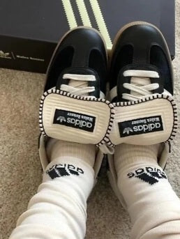 Adidas Samba Pony Tonal x 
Wales Bonner "Core Black"