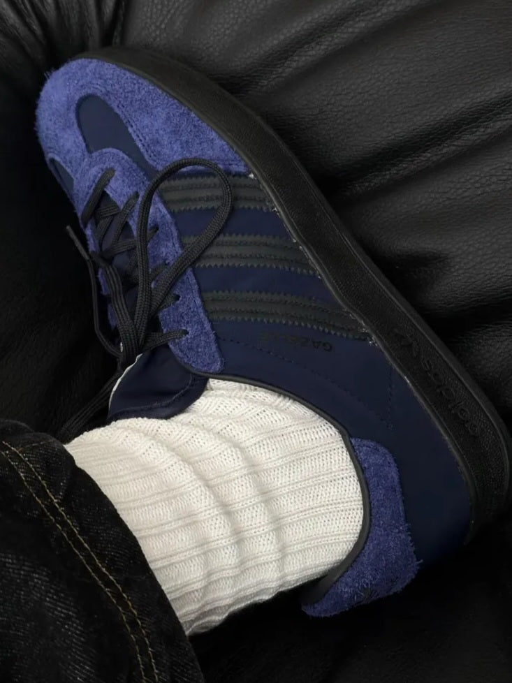 Adidas Gazelle Indoor x 
Hikari Shibata "Night Indigo"