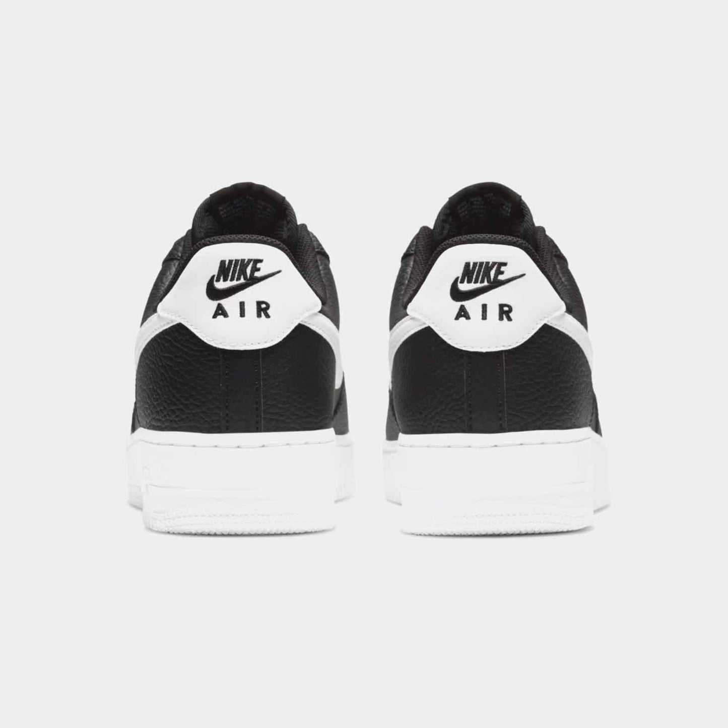 Air Force 1 Low '07 "Black White Pebbled Leather"