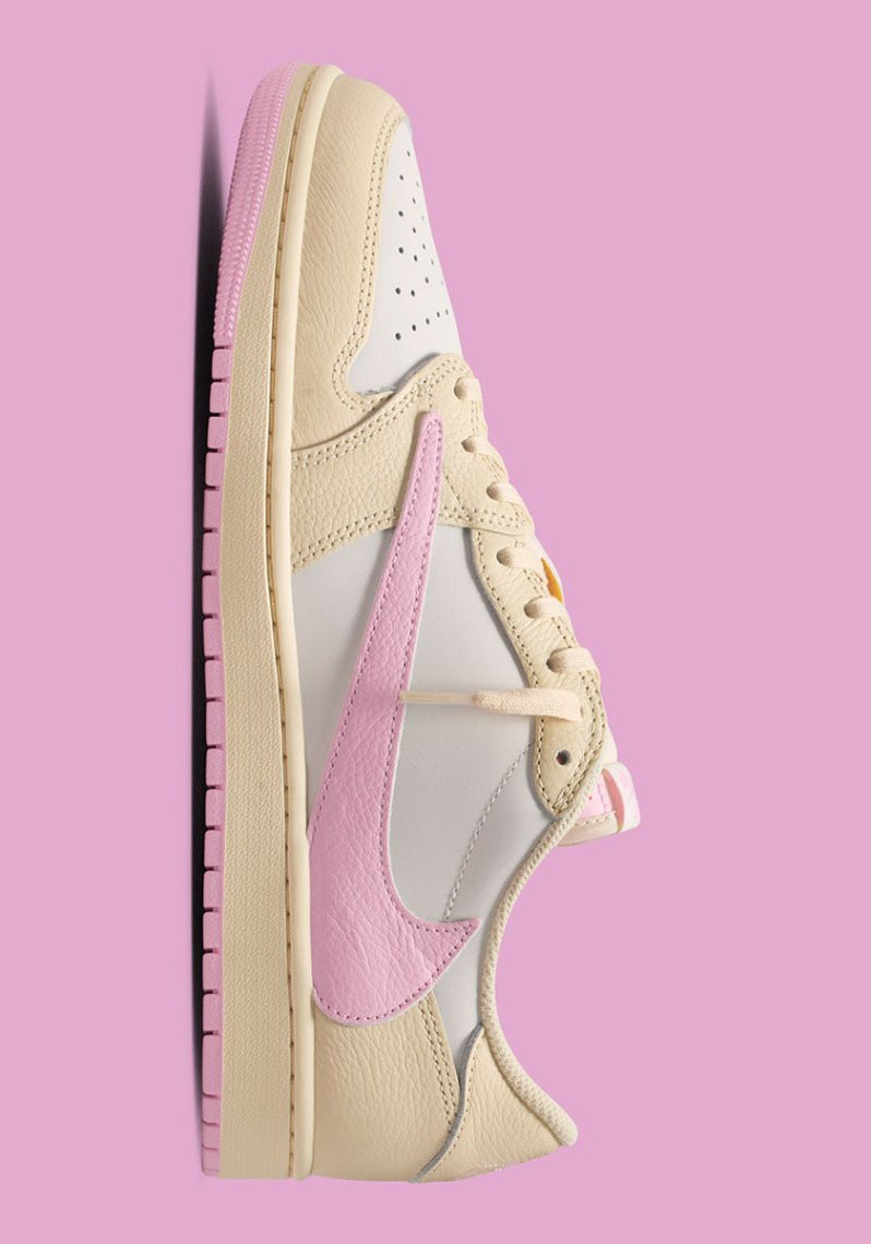 Air Jordan 1 Retro Low OG SP
x Travis Scott "Shy Pink"