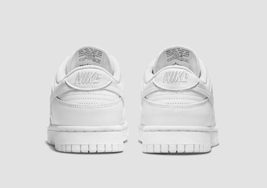 Nike Dunk Low "Triple White" (2021)