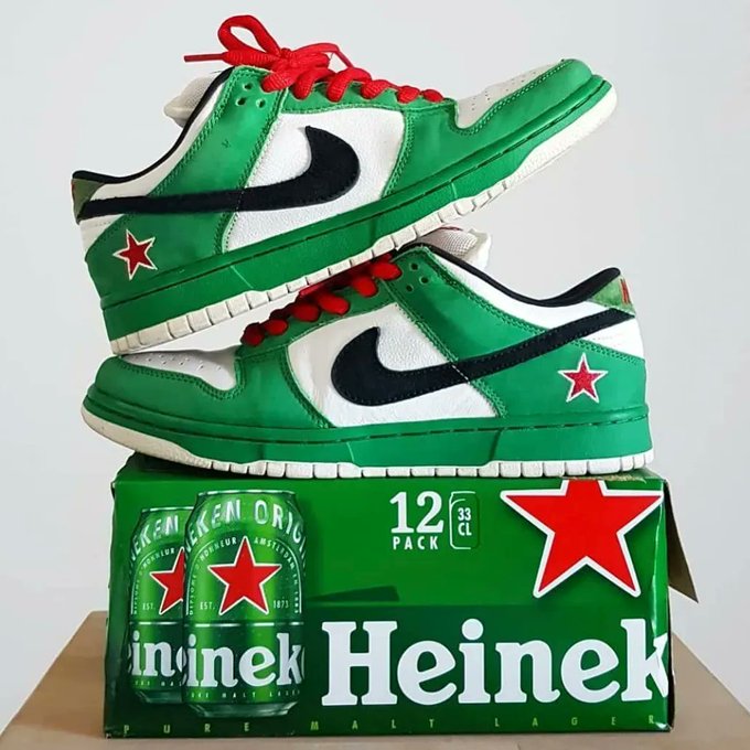 Nike SB Dunk Low
"Heineken"