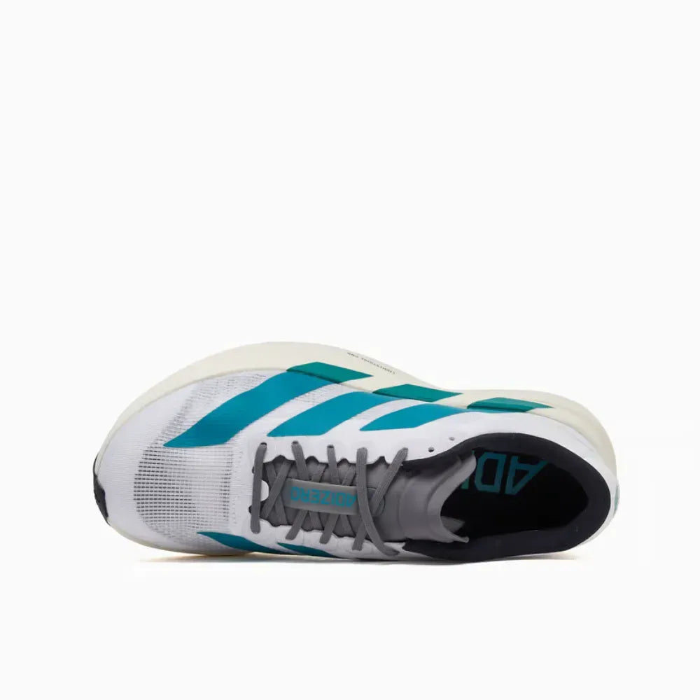 Adidas Adizero Evo SL
"White Pure Teal"