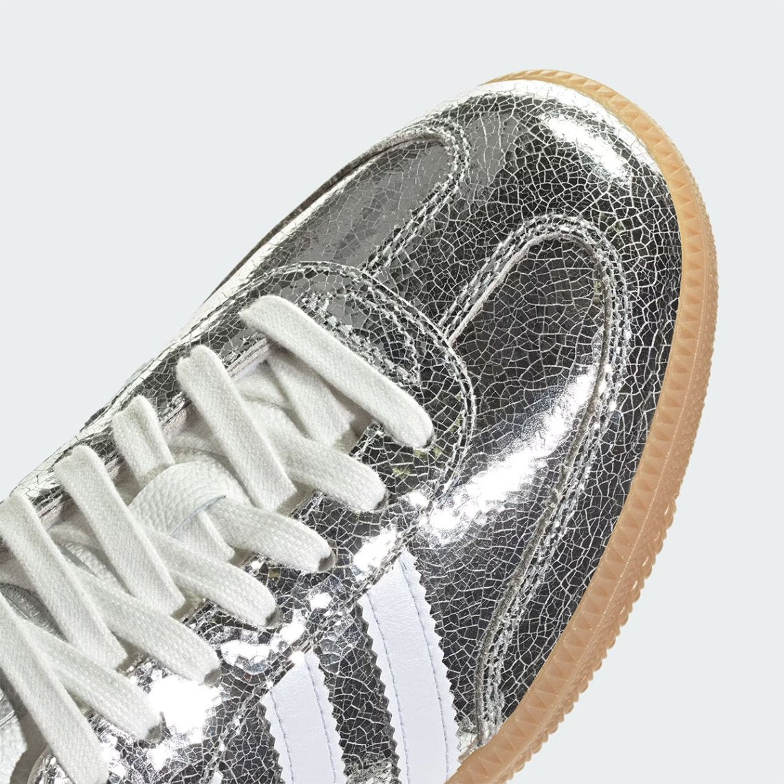 Adidas Samba OG
"Silver Metallic Cracked Leather" (Women's)
