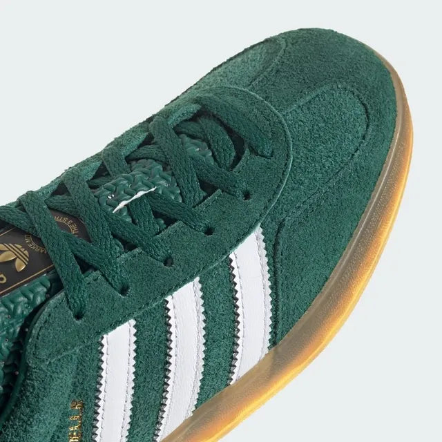 Adidas Gazelle Indoor
"Collegiate Green Lucid Pink"
