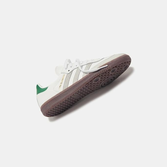 Adidas Samba OG x 
Kith Classics "White Green"