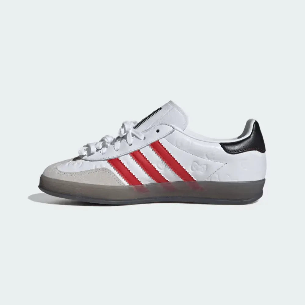 Adidas Gazelle Indoor x Hello Kitty  *50th Anniversary* "Cloud White Red" (Women's)