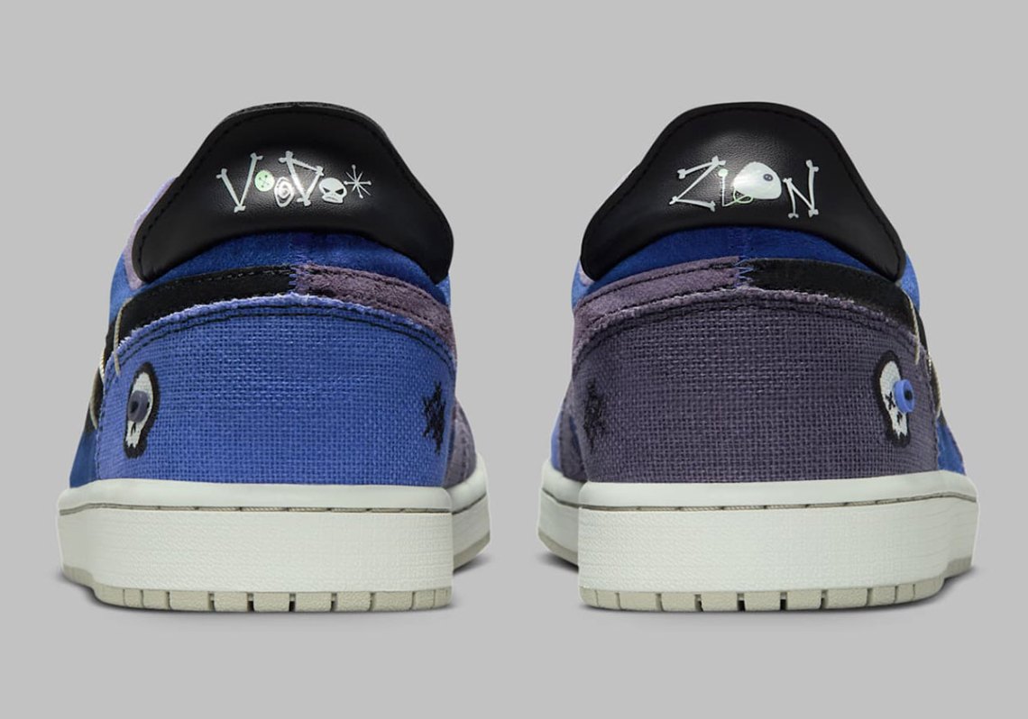 Air Jordan 1 Retro Low OG x 
Zion Williamson "Voodoo Alternate"