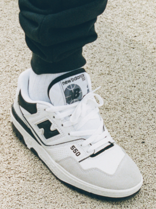 New Balance 550 "Sea Salt Black"