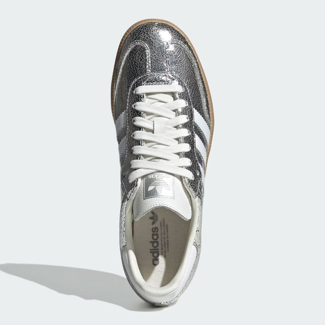 Adidas Samba OG
"Silver Metallic Cracked Leather" (Women's)