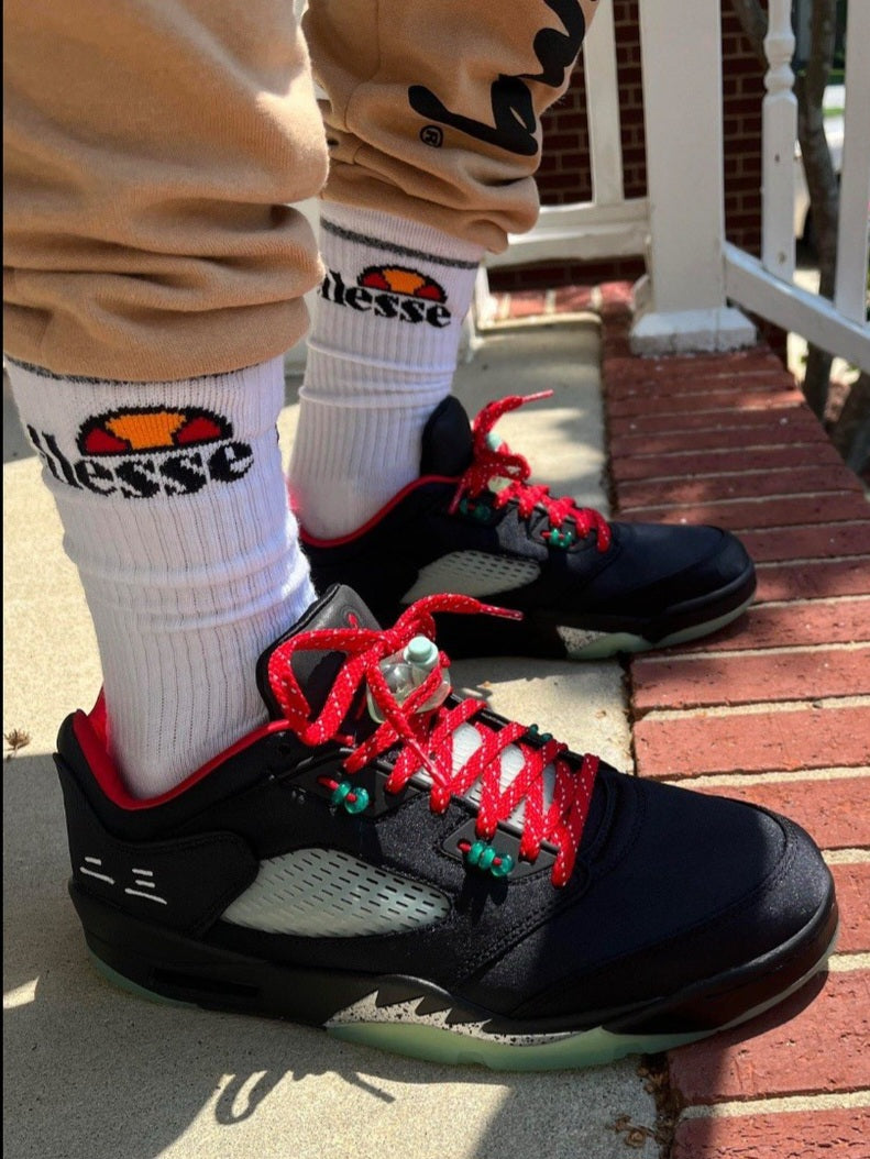Air Jordan 5 Retro Low x  CLOT "Jade"
