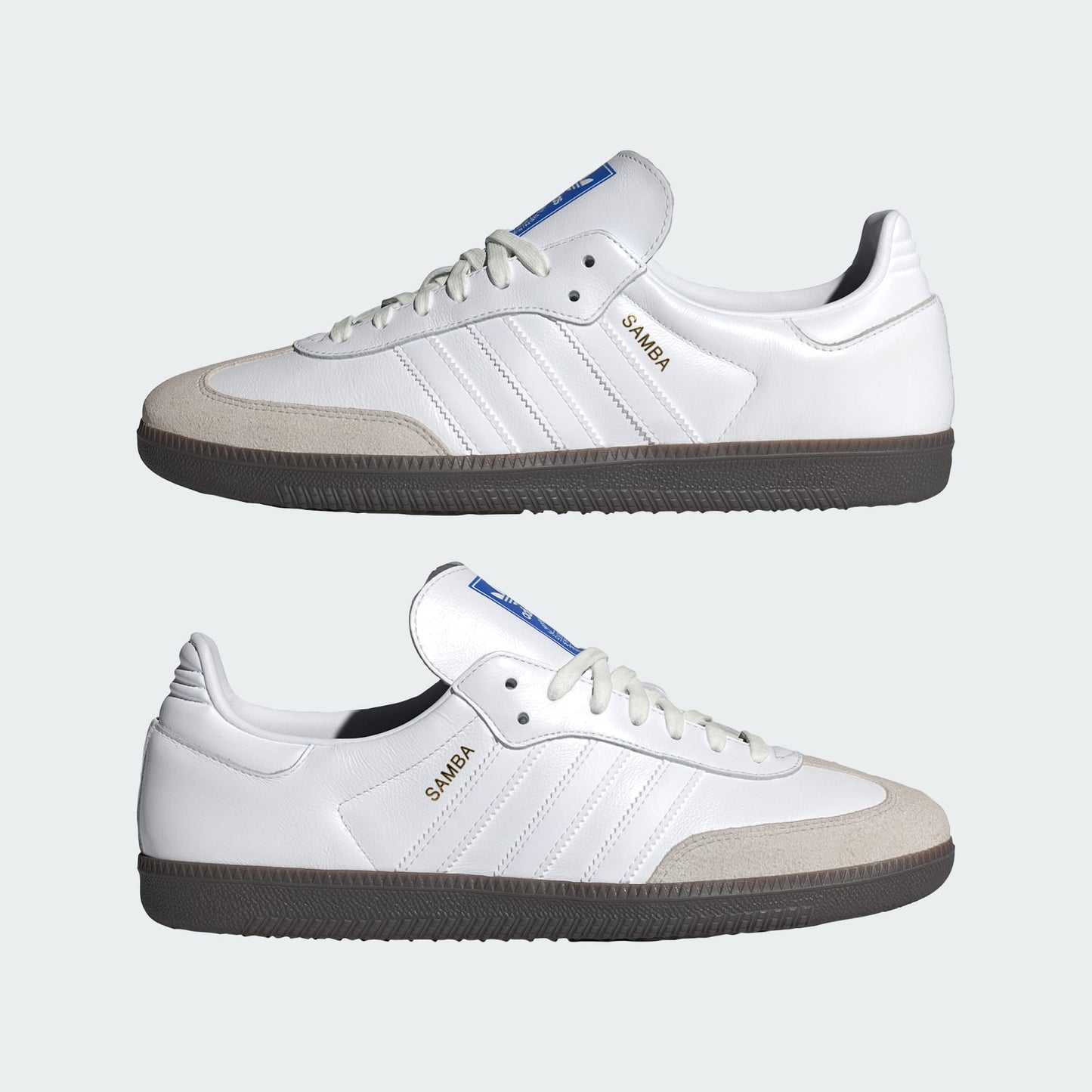 Adidas Samba
"Cloud White Blue Gum"
