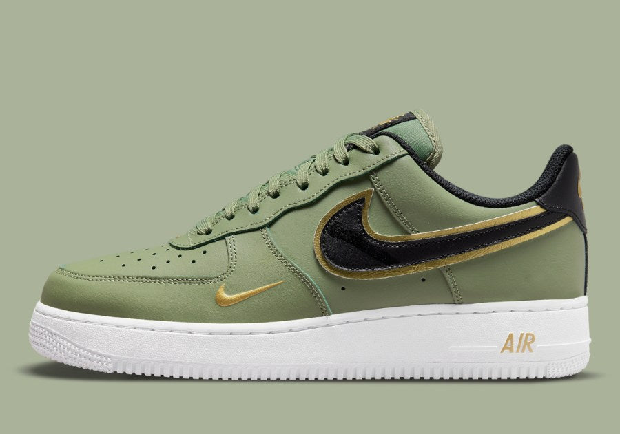 Air Force 1 Low '07 LV8
"Double Swoosh Olive Gold Black"