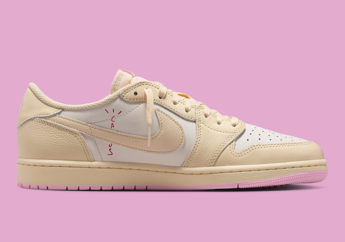 Air Jordan 1 Retro Low OG SP
x Travis Scott "Shy Pink"