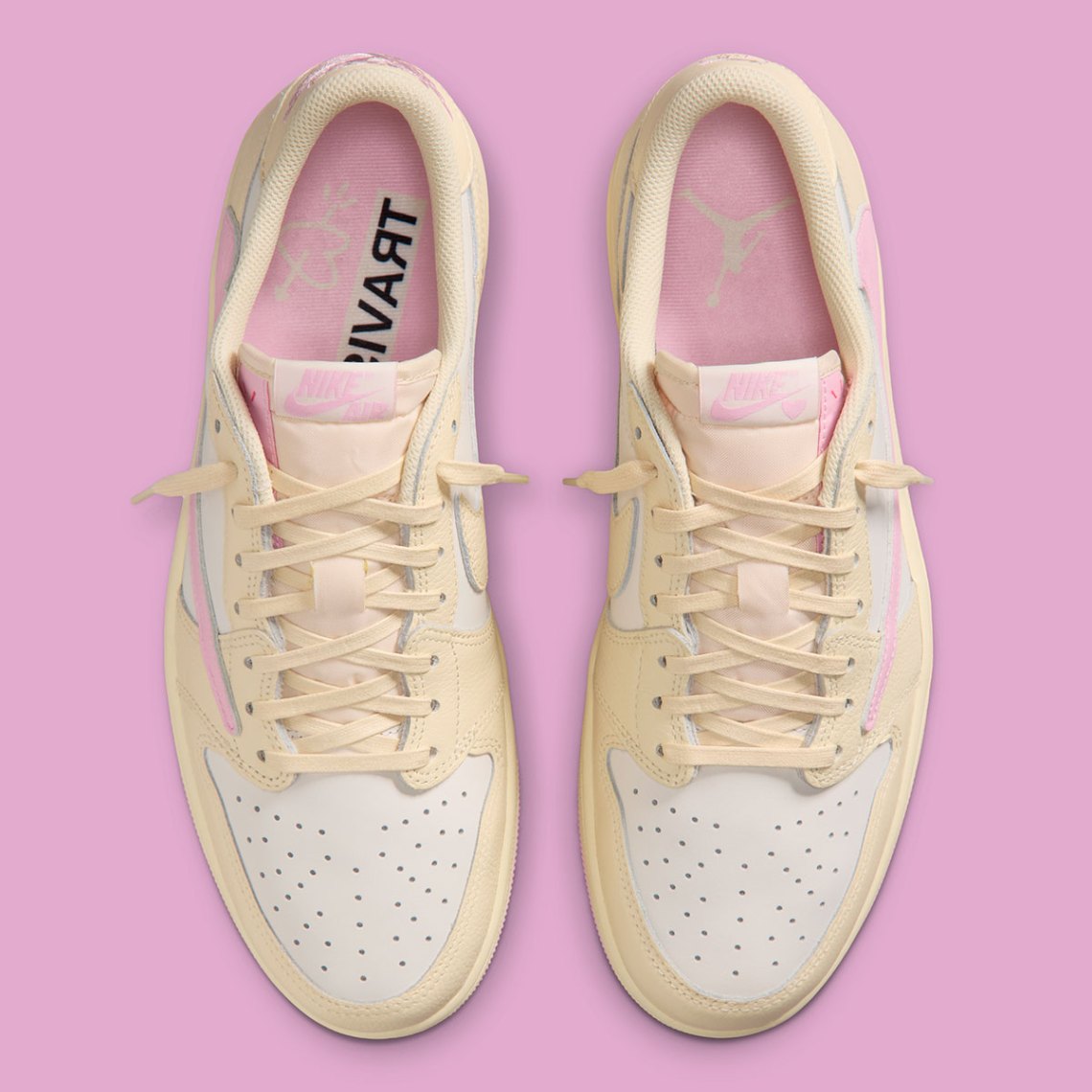 Air Jordan 1 Retro Low OG SP
x Travis Scott "Shy Pink"