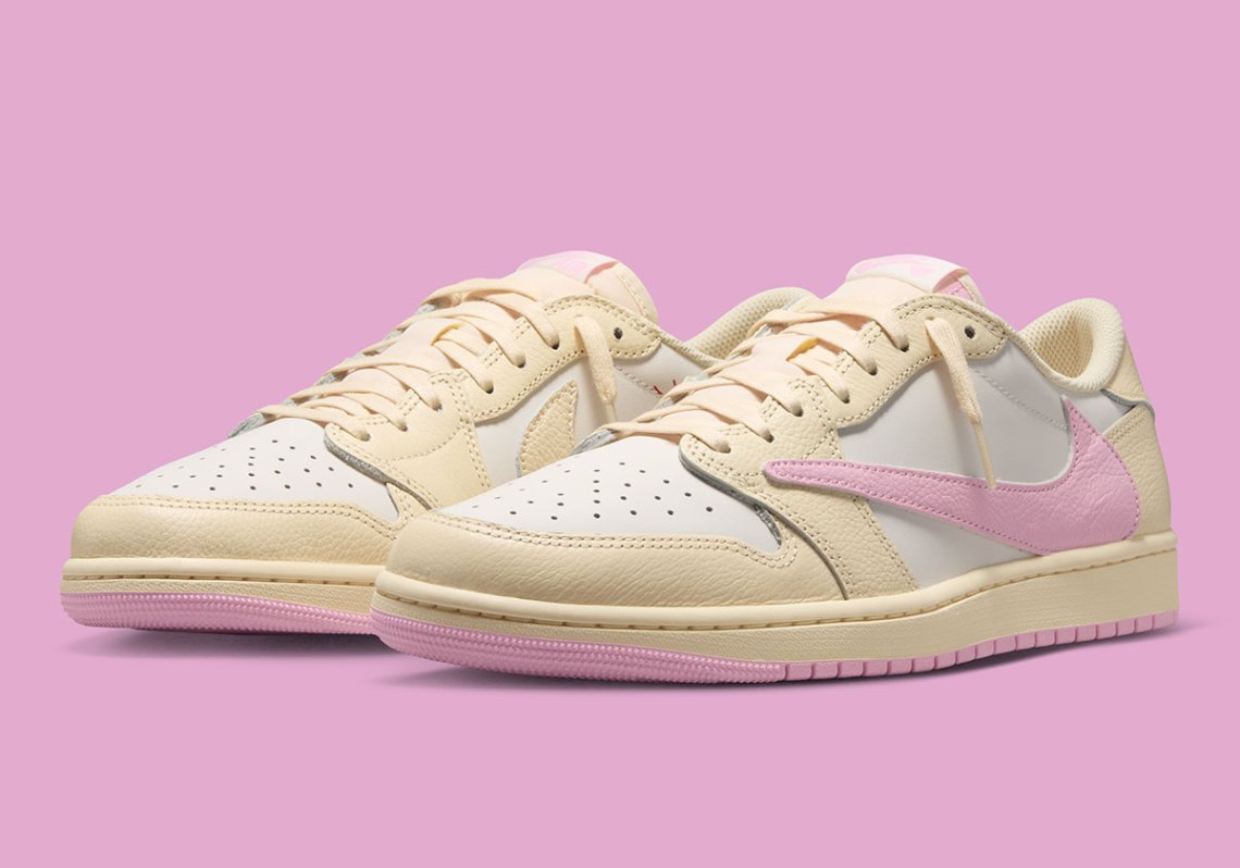 Air Jordan 1 Retro Low OG SP
x Travis Scott "Shy Pink"