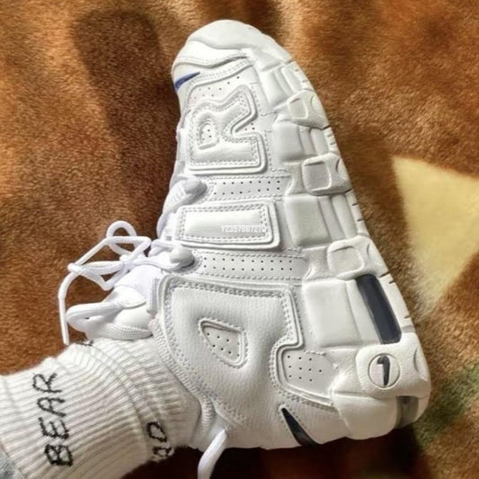 Nike Air More Uptempo "White Midnight Navy"