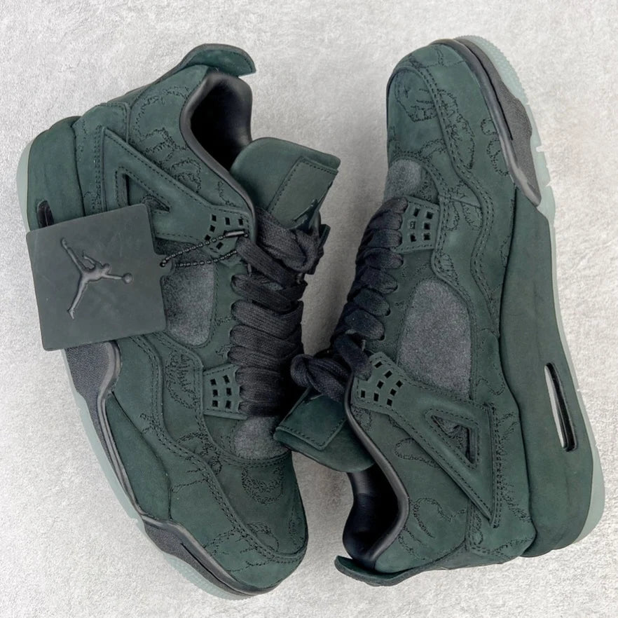 Air Jordan 4 x KAWS "Black"