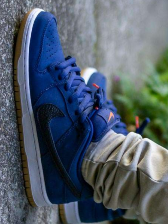 Nike Dunk SB Low "Navy Black Gum"