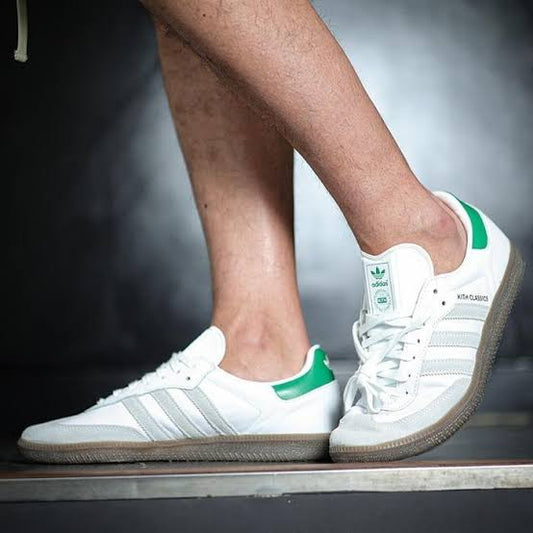 Adidas Samba OG x 
Kith Classics "White Green"