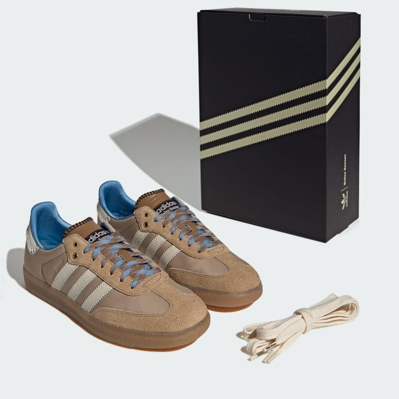 Adidas Samba Nylon x 
Wales Bonner "Desert White"