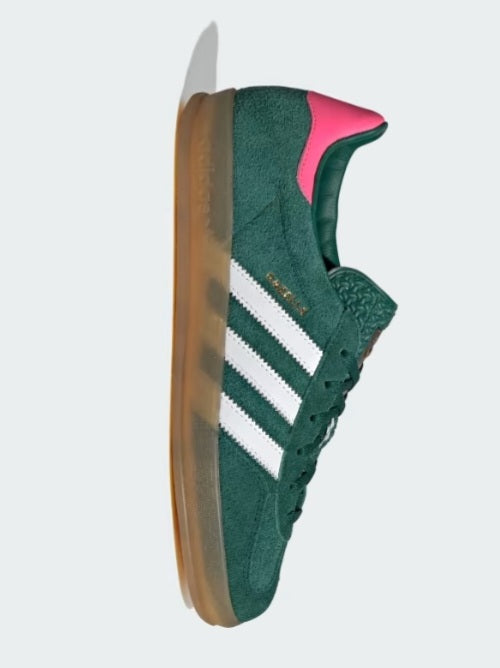 Adidas Gazelle Indoor
"Collegiate Green Lucid Pink"