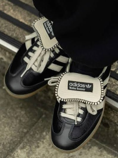 Adidas Samba Pony Tonal x 
Wales Bonner "Core Black"