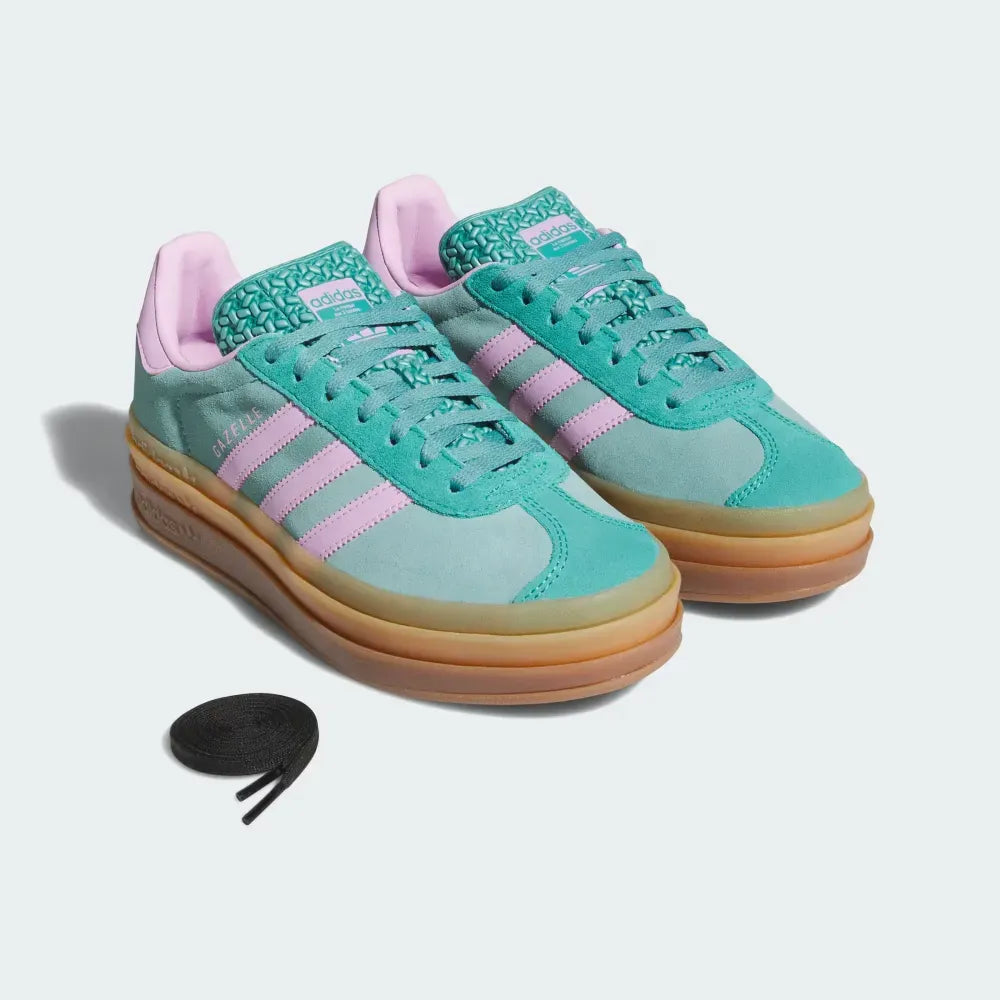 Adidas Gazelle Bold 
"Powder Teal Bliss Lilac Pure Teal"
(Women's)