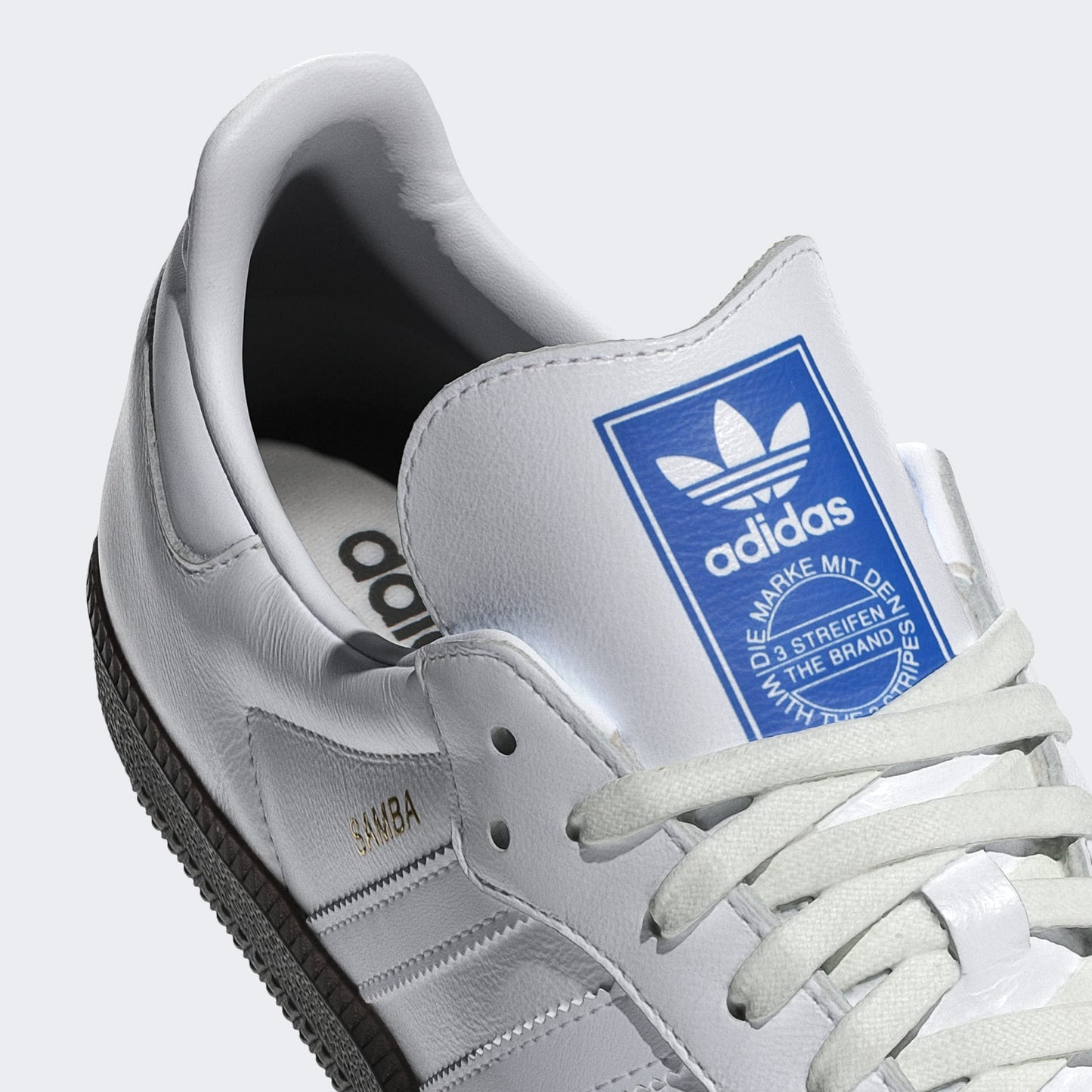 Adidas Samba
"Cloud White Blue Gum"