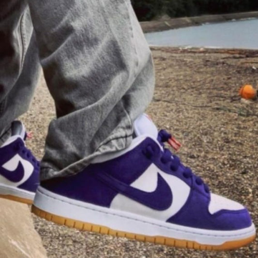 Nike SB Dunk Low Pro ISO
"Orange Label Court Purple"