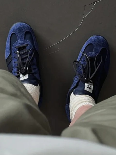 Adidas Gazelle Indoor x 
Hikari Shibata "Night Indigo"