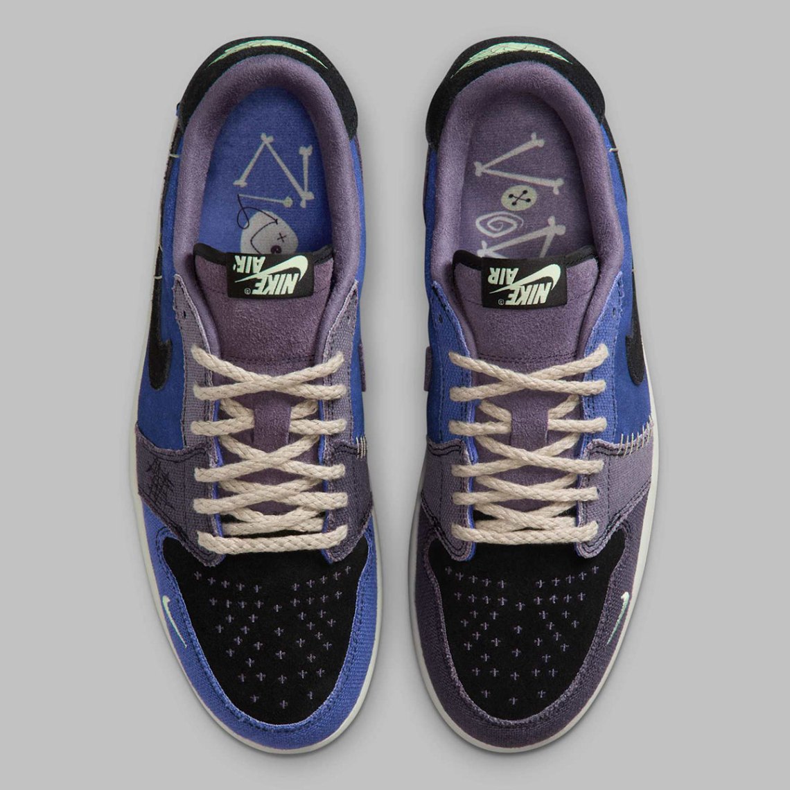 Air Jordan 1 Retro Low OG x 
Zion Williamson "Voodoo Alternate"
