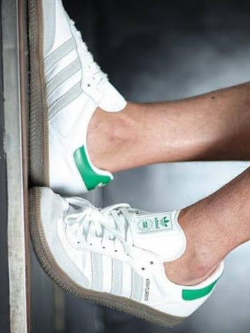 Adidas Samba OG x 
Kith Classics "White Green"