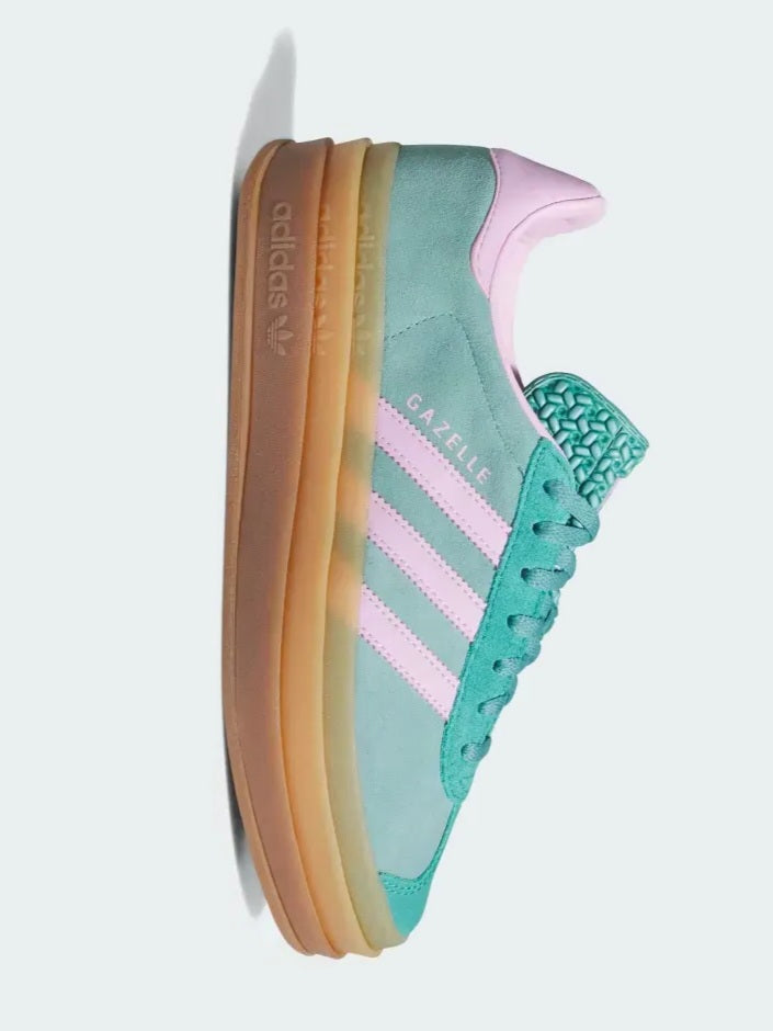 Adidas Gazelle Bold 
"Powder Teal Bliss Lilac Pure Teal"
(Women's)