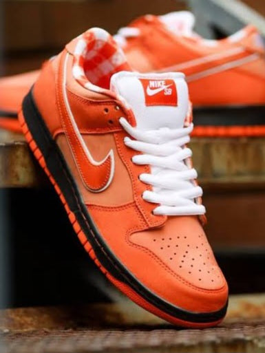 Nike SB Dunk Low x 
Concepts "Orange Lobster"