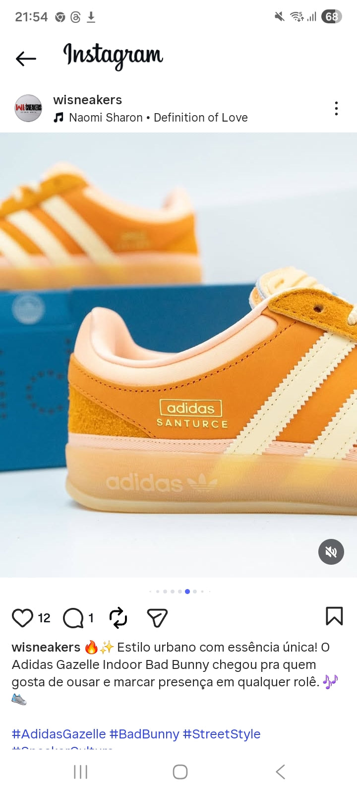 Adidas Gazelle Indoor x Bad Bunny "Santurce"