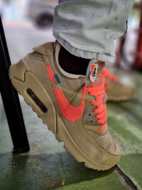Air Max 90 x 
Off-White "Desert Ore"
