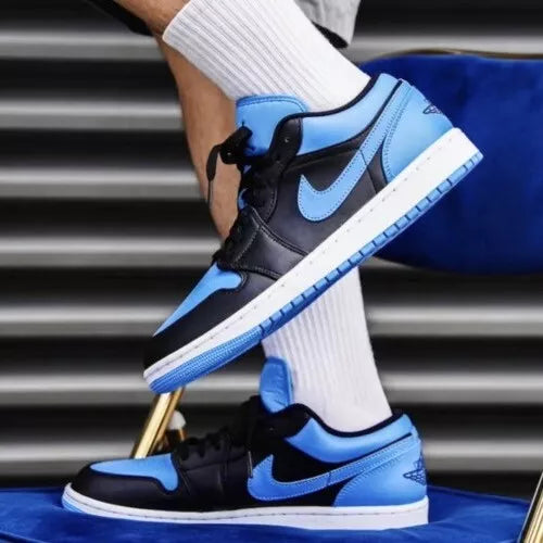 Air Jordan 1 Low
"Black University Blue"