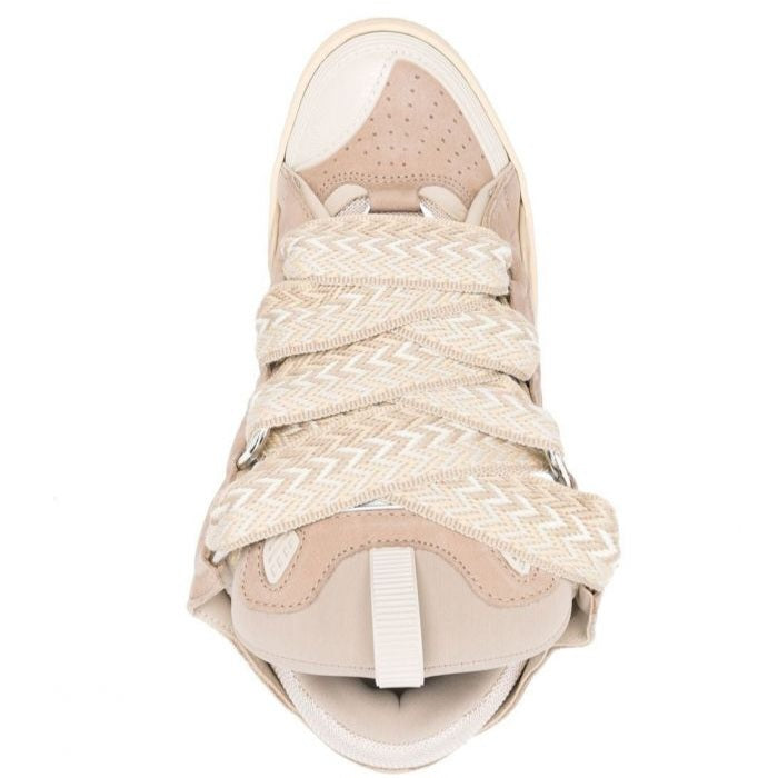 Lanvin Curb Sneaker
"Ecru" Lace-Up