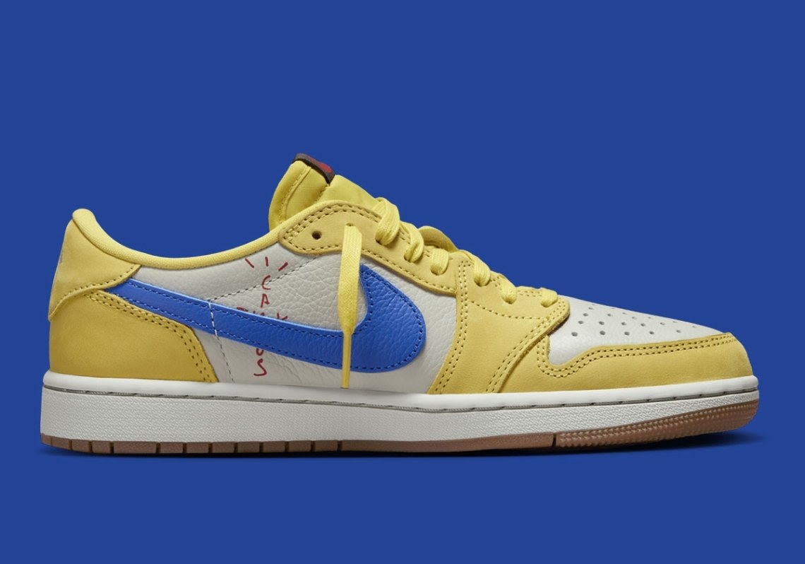 Air Jordan 1 Retro Low OG SP
x Travis Scott "Canary"