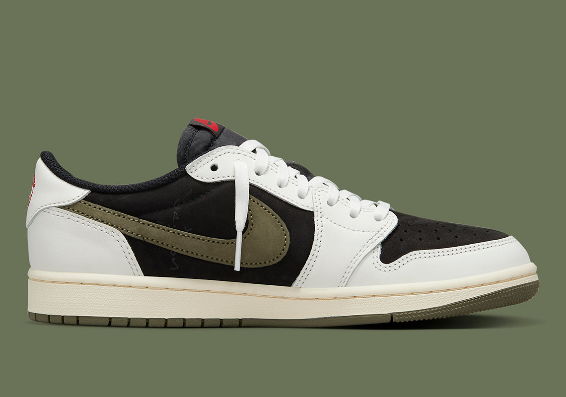 Air Jordan 1 Retro Low OG SP x 
Travis Scott "Olive"